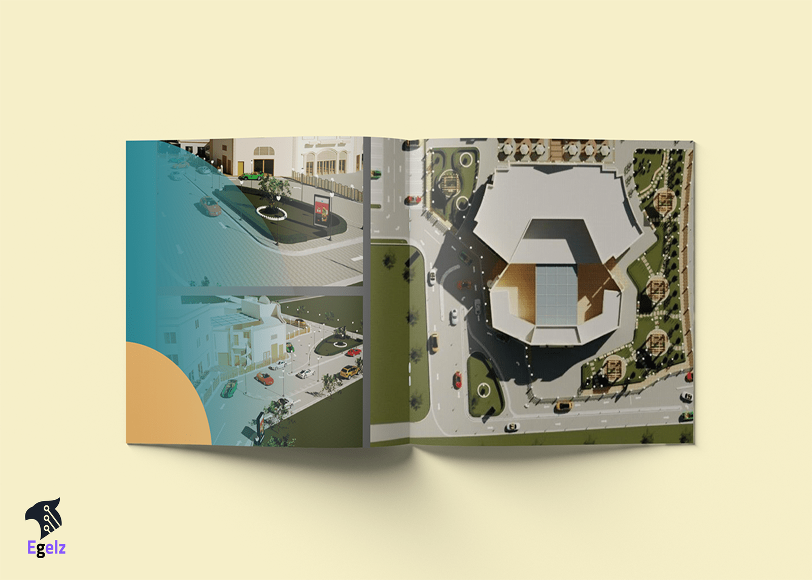 تصميم كتالوج منتجات هندسية أو معمارية شامل